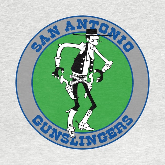 San Antonio Gunslingers Logo by Hirschof